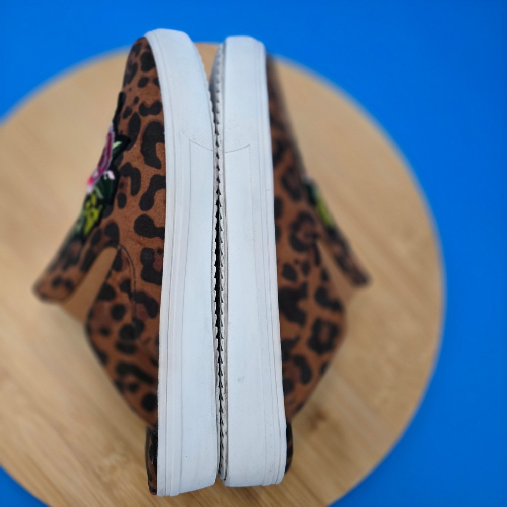 Steven Natural Comfort Leopard Floral Embroidered Mule Sneakers‎ Size 9M - Picture 6 of 8